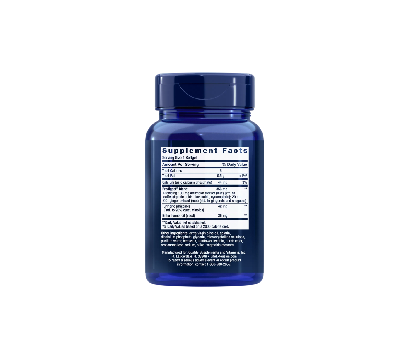 Life Extension Bloat Relief, 60 softgels, to relieve bloating, digestive discomfort & promote healthy digestion, facts